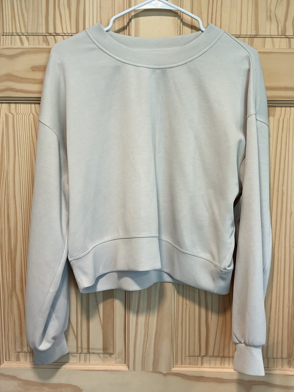 Lululemon Softstreme Cropped Crewneck Sweatshirt